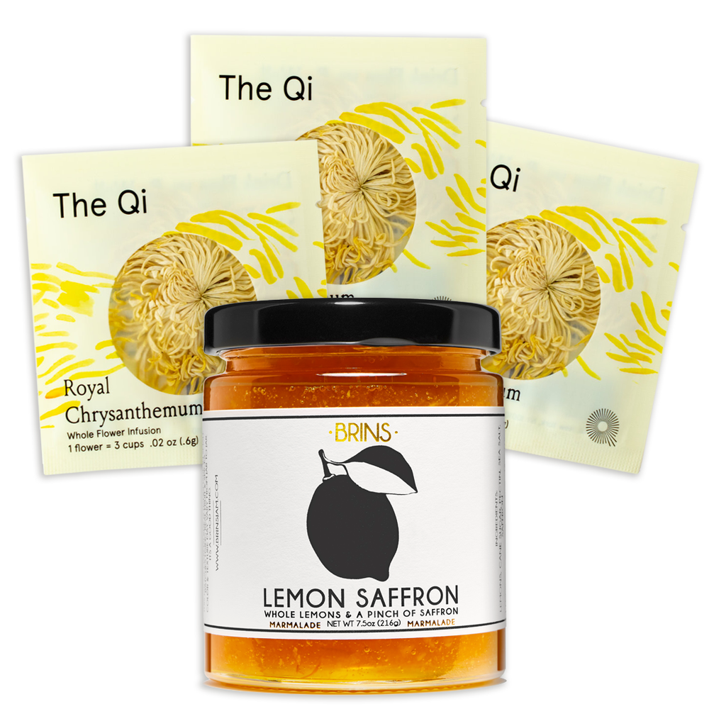 Royal Chrysanthemum Tea ✧ Lemon Saffron | BRINS Jam & Marmalade